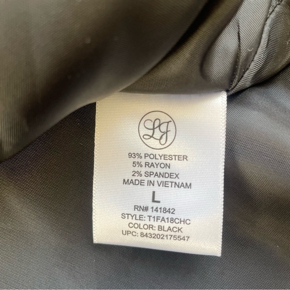 Lauren James Black Chloe Coat Size Large, New with Tags! - Picture 9 of 12